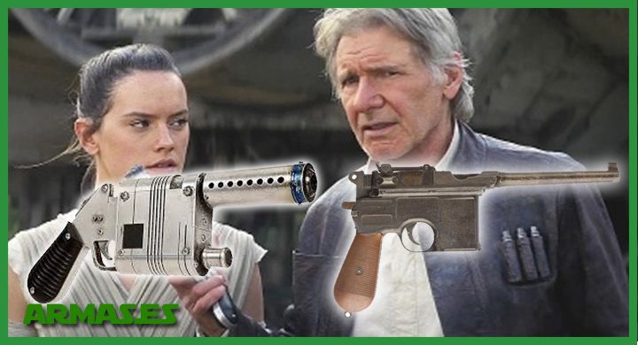 armas reales star wars despertar fuerza rey mauser c96