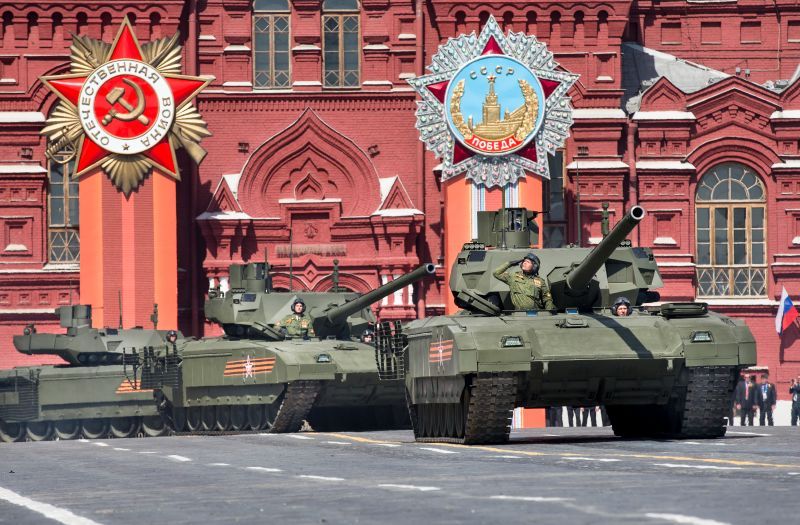 armas tanque rusia desfiles