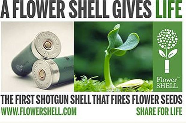 armas flower shell plantas escopeta