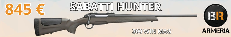 Sabatti Hunter AWS 300 Win Mag