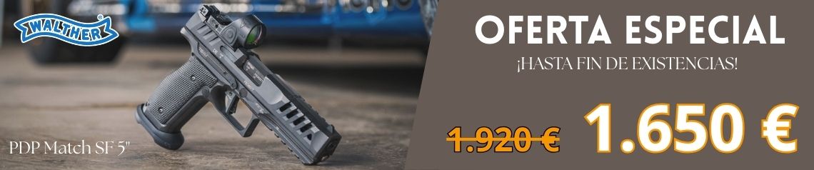 Pistola tiro  Walther PDP SF Match