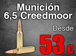 munición 6,5 creedmoor